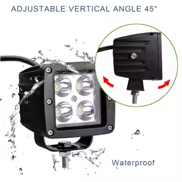 X-7SEVEN 3" 20W White Spot Beam LED Work Light - WLXCL10