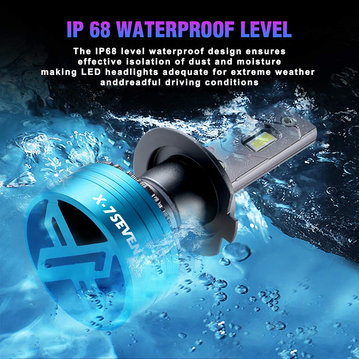 X-7SEVEN Fog Light X-Apollo 3000K Series 140W 28000LM 12V 24V Hot Sell H7 Car Light Bulb H11 Canbus Kit 360 Faros 9005 9006 Auto H4 Led Headlight