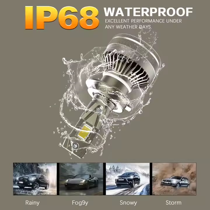 X-7SEVEN Customized APP Control LED X-Magic Series Super Bright 150W H4 Hi/Low Beam for Car Dual Colors Flash Led Car Headlight