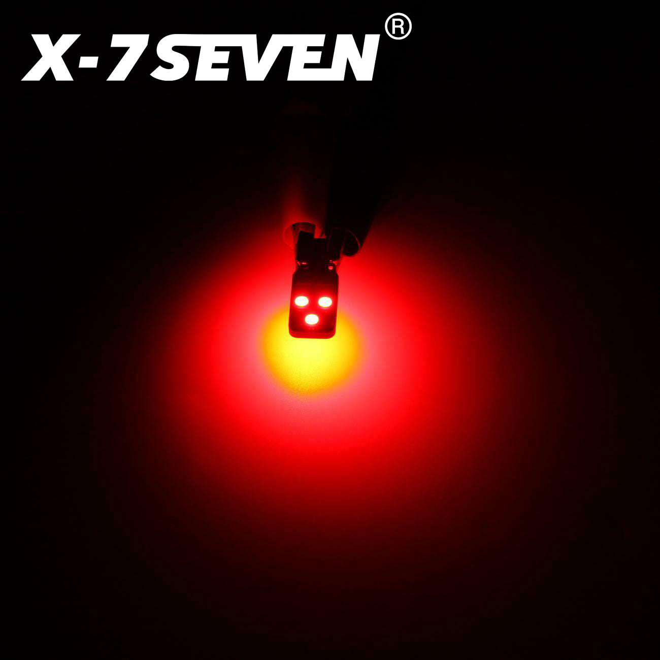 X-7SEVEN Plug&Play X-T10B Series T10 194 LED Bulbs for Glove Box Lights Tool-Free Installation