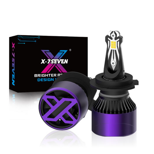 X-7SEVEN New Design X-Lumos Series 6500K/3000K 85W 20000LM H4 H13 Led Car Headlights Super Bright Car Halogen Headlight H7 LED Car Light