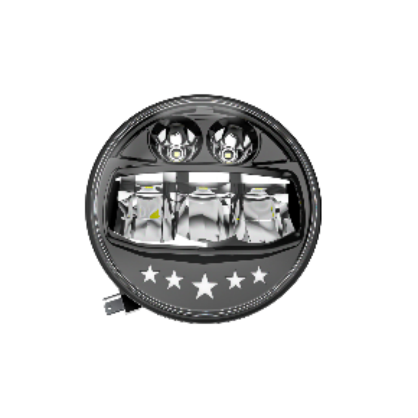 X-7SEVEN 5.75 Inch Round LED Headlight with DRL - X7LHR07