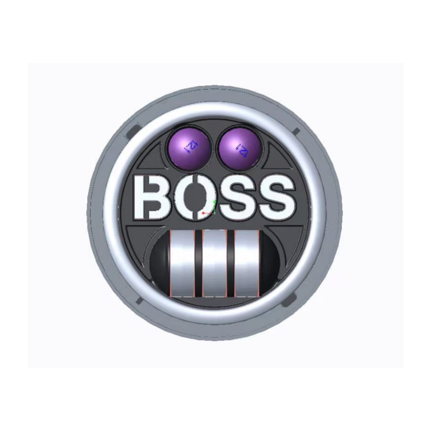 X-7SEVEN 5.75 Inch Round LED Headlight with DRL - X7LHR19