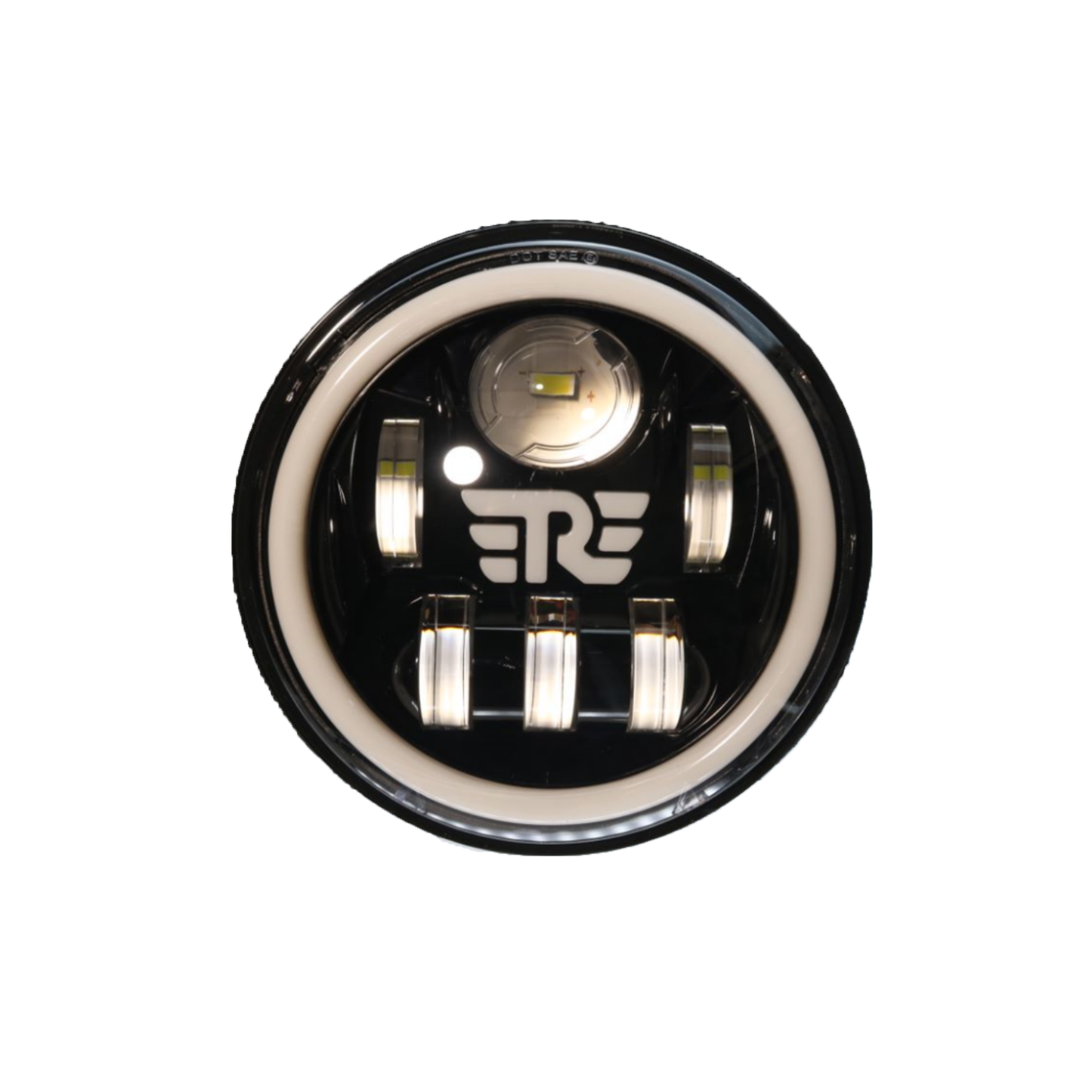 X-7SEVEN 7 Inch Round LED Headlight with DRL - X7LHR20