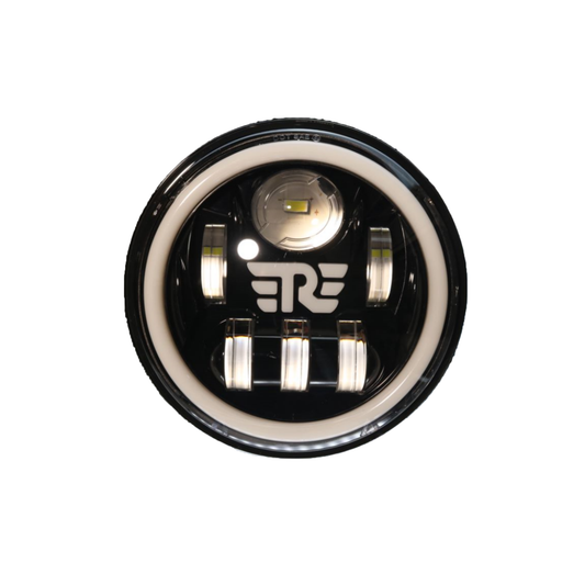 X-7SEVEN 7 Inch Round LED Headlight with DRL - X7LHR20