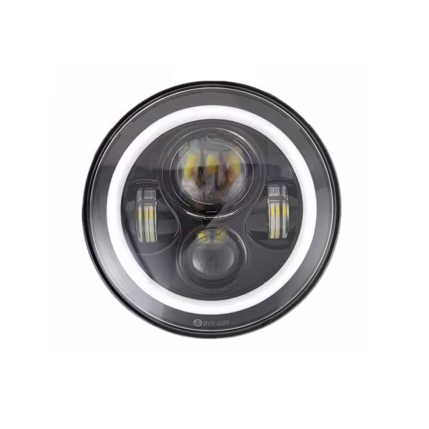 X-7SEVEN 7 Inch Round LED Headlight with DRL - X7LHR22