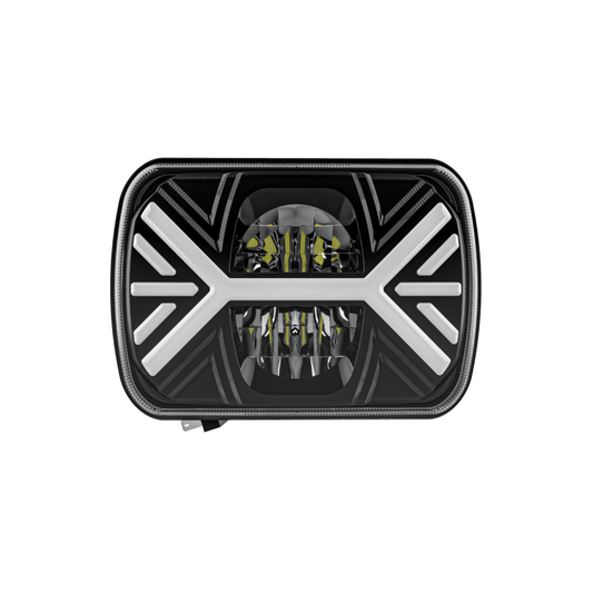 X-7SEVEN 5X7 Inch LED Headlight with DRL - X7STH01