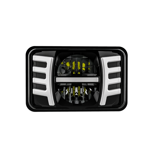 X-7SEVEN 4X6 Inch LED Headlight with DRL - X7STH07
