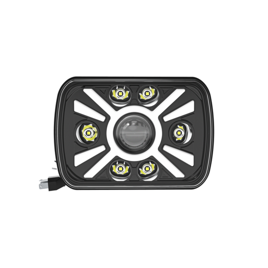 X-7SEVEN 5X7 Inch LED Headlight with DRL - X7STH09