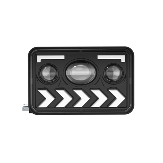 X-7SEVEN 4X6 Inch LED Headlight with DRL - X7STH13