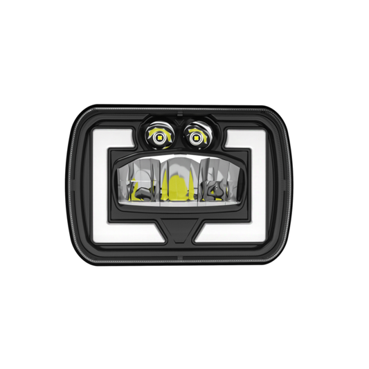 X-7SEVEN 5X7 Inch LED Headlight with DRL - X7STH15