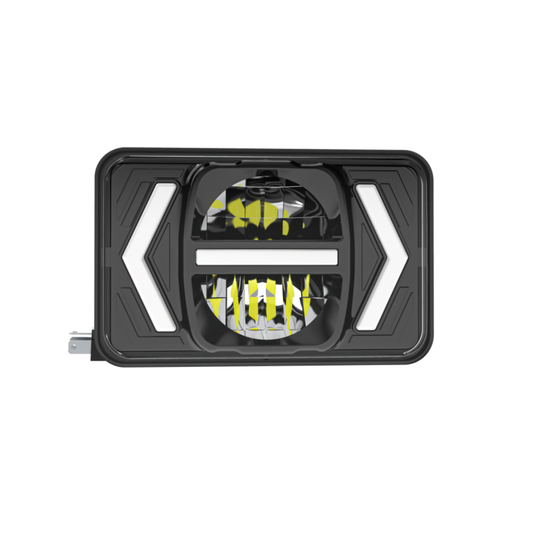 X-7SEVEN 4X6 Inch LED Headlight with DRL - X7STH25
