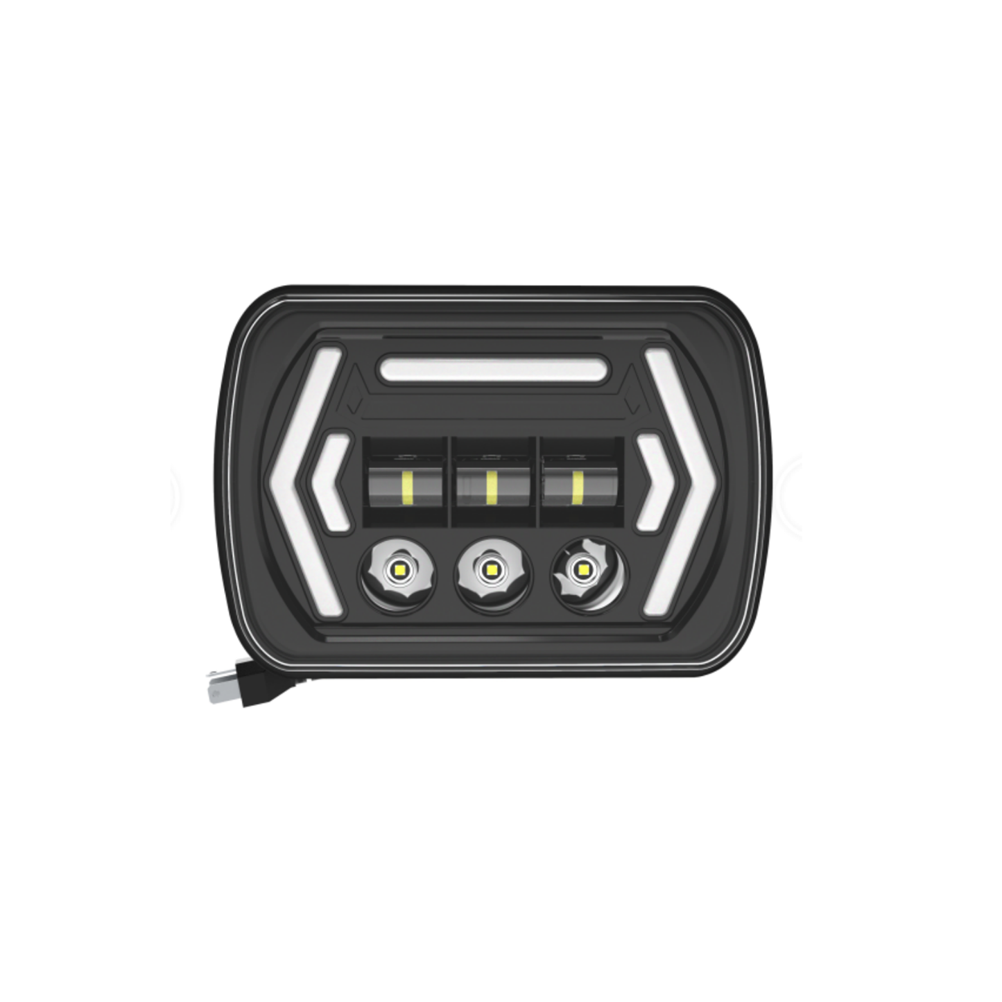 X-7SEVEN 5X7 Inch LED Headlight with DRL - X7STH29