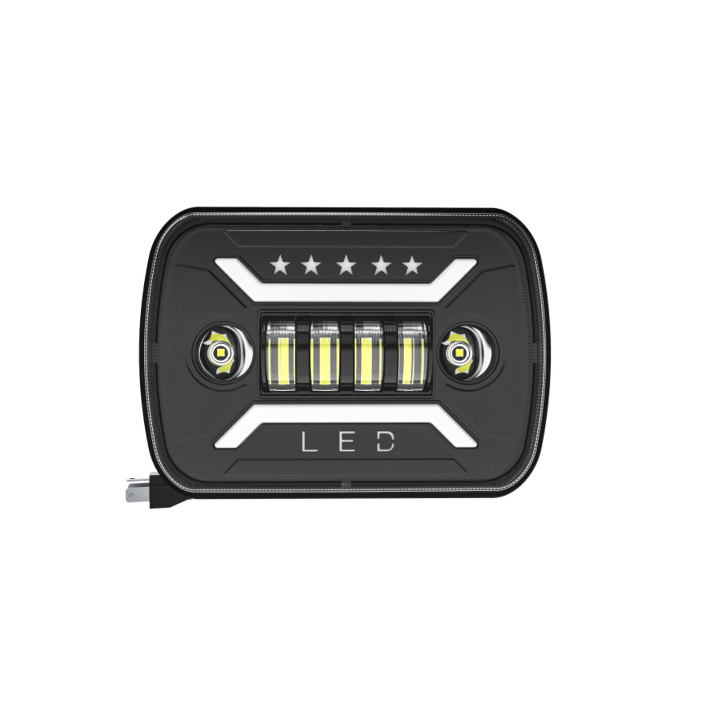 X-7SEVEN 5X7 Inch LED Headlight with DRL - X7STH30