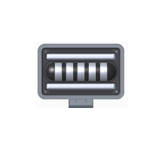 X-7SEVEN 4X6 Inch LED Headlight with DRL - X7STH39