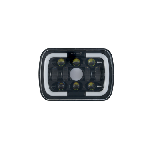 X-7SEVEN 5X7 Inch LED Headlight with DRL - X7STH60