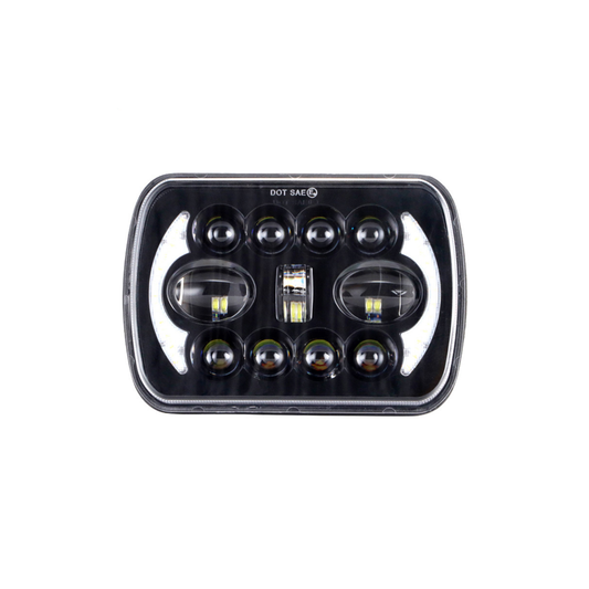 X-7SEVEN 5X7 Inch LED Headlight with DRL - X7STH63