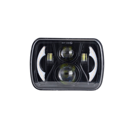 X-7SEVEN 5X7 Inch LED Headlight with DRL - X7STH66