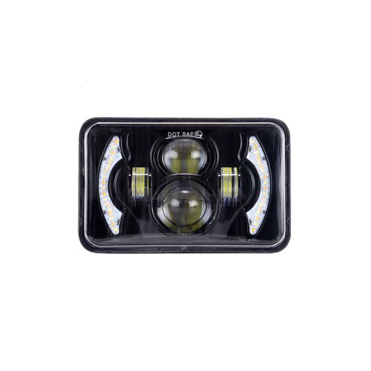 X-7SEVEN 4X6 Inch LED Headlight with DRL - X7STH67