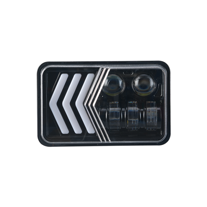 X-7SEVEN 4X6 Inch LED Headlight with DRL - X7STH68