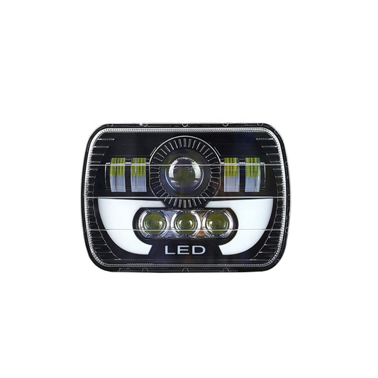 X-7SEVEN 5X7 Inch LED Headlight with DRL - X7STH74