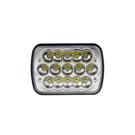 X-7SEVEN 5X7 Inch LED Headlight with DRL - X7STH76