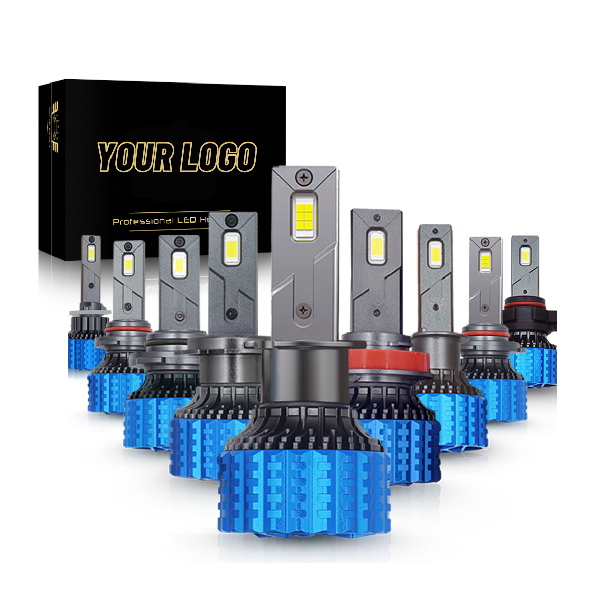 X-7SEVEN OEM Factory Wholesale X-Ultra Series 130W 24000LM Double Copper Tubes Automobiles Headlamp With Canbus Led Headlight Bulb